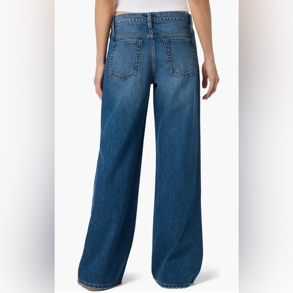 Joe's Wide leg Women’s Jeans Low Rise, In Medium Blue . Size 28, NWT - Picture 10 of 15